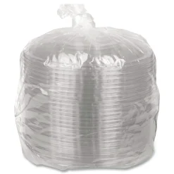 WNA 12 in. x 1.5 in. Caterline Pack n' Serve Plastic Dome Lids - Clear (25/Carton)