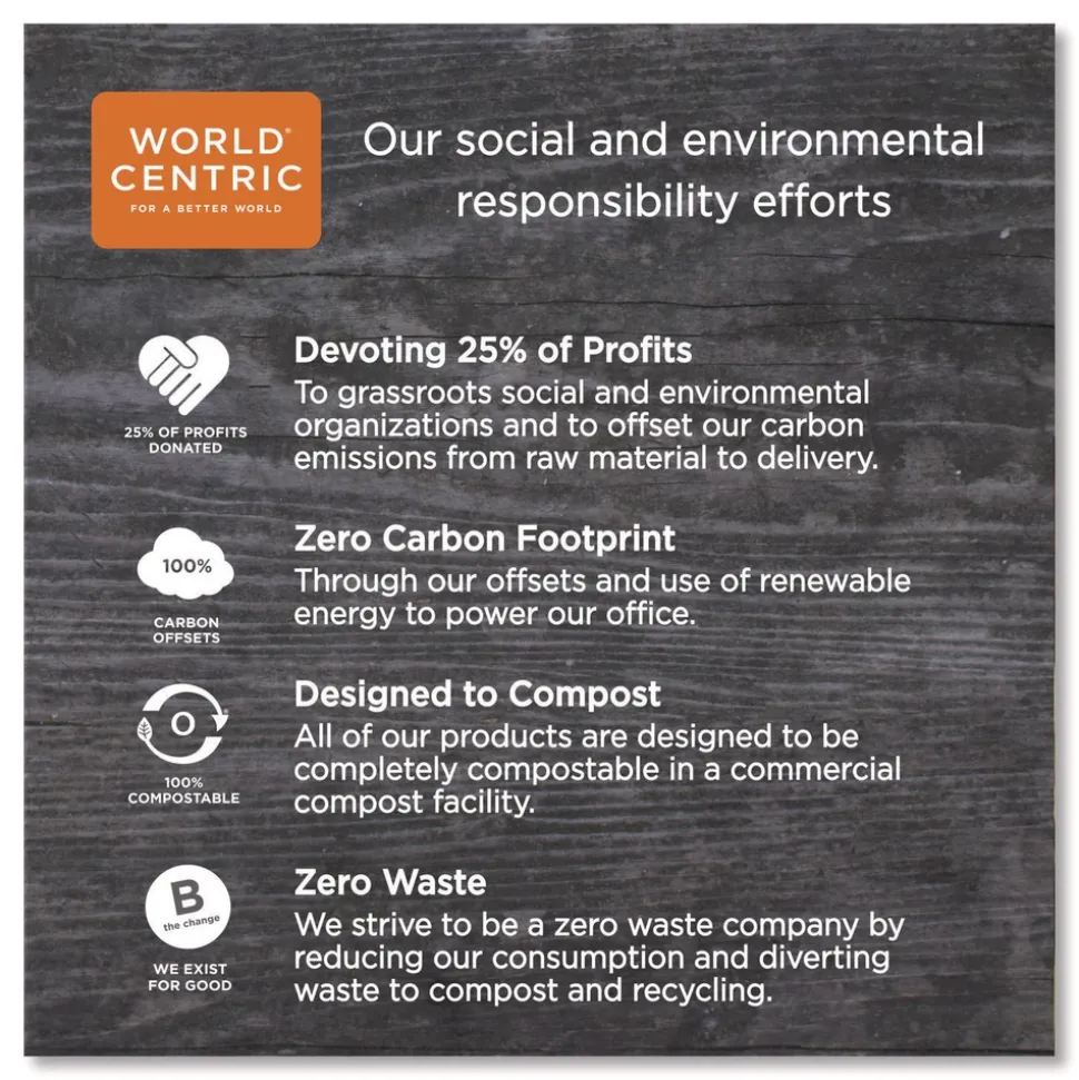 World Centric 7.5 in. x 10 in. x 3.25 in. Leaf Design Paper Fiber Container Sleeves - Natural (800/Carton)