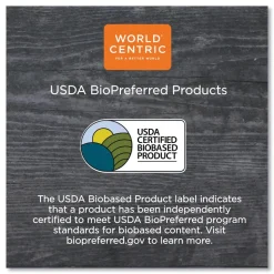 World Centric 16 oz. NoTree Paper Hot Cups - Natural (1000/Carton)