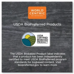 World Centric 10 oz. NoTree Paper Hot Cups - Natural (1000/Carton)