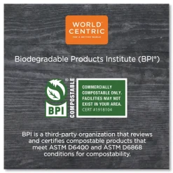 World Centric 10 oz. NoTree Paper Hot Cups - Natural (1000/Carton)