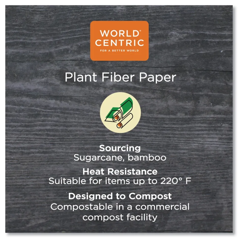 World Centric 12 oz. NoTree Paper Hot Cups - Natural (1000/Carton)