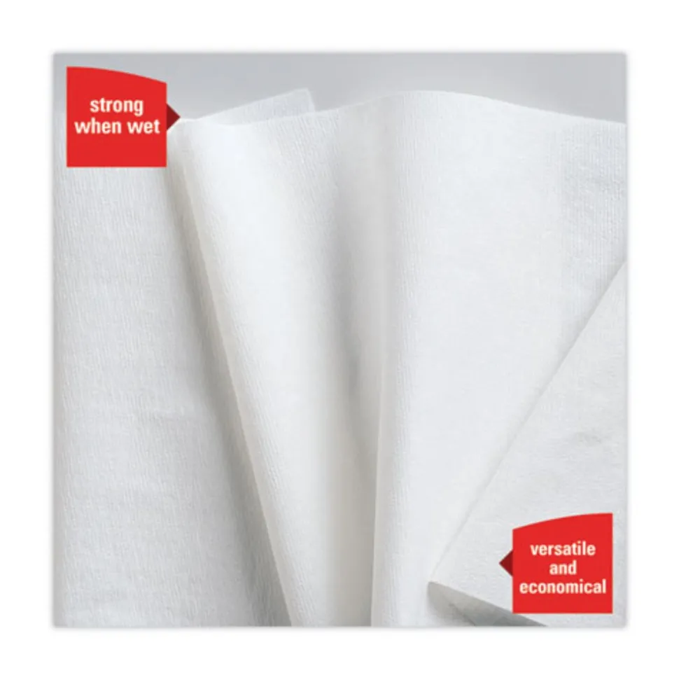 WypAll 13.4 in. x 9.8 in. Jumbo Roll X50 Cloths - White (1100/Roll)