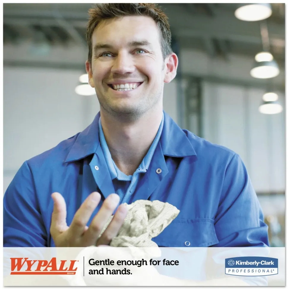 WypAll 19.5 in. x 42 in. L40 Dry Up Towels - White (200 Towels/Carton)