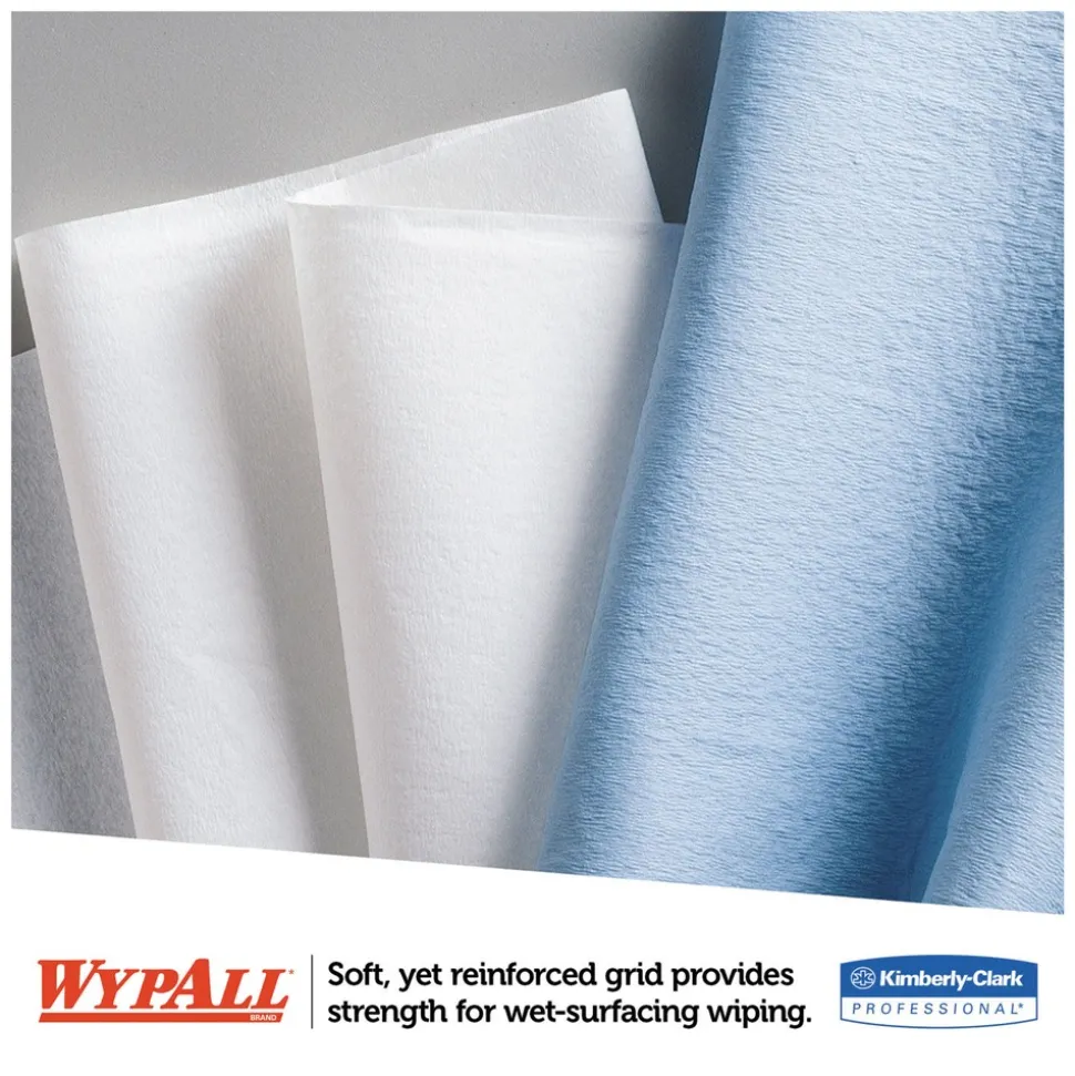 WypAll 10 in. x 9.8 in. POP-UP Box L30 Towels - White (1200/Carton)