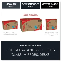 WypAll 1-Ply 9 in. x 10.5 in. L10 Towels with POP-UP Box - White (125/Box, 18 Boxes/Carton)