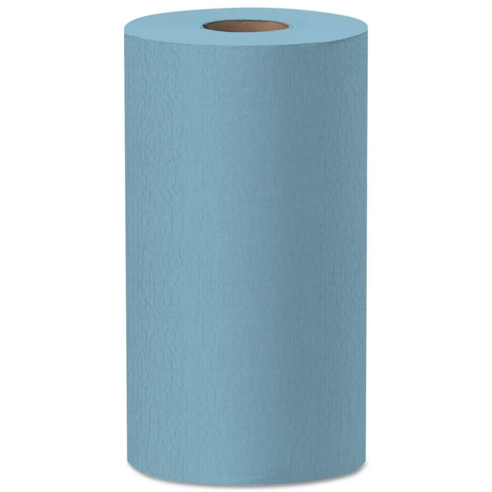 WypAll X60 13.5 in. x 19.6 in. Cloths - Small, Blue (130/Roll, 6 Rolls/Carton)